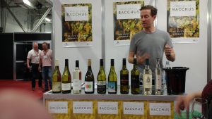 London Wine fair 2019, English Bacchus