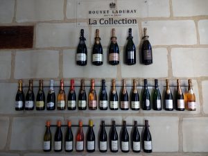 Bouvet Ladubay line up in the Loire Valley, France