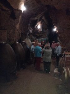 David Sebastien, Loire Valley wine making in a cave 