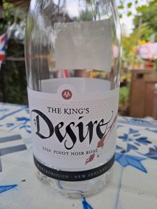 The King's Desire, Pinot Noir Rose, 2020, Marlborough, New Zealand
