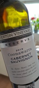 Berton vineyard, Coonawarra Reserve, Cabernet Sauvignon, 2019, Australia