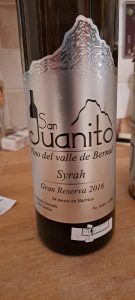 San Juanito, Syrah, Grand Reserva, 2016, Mexico 3 San Juanito, Syrah, Grand Reserva, 2016, Mexico