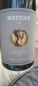 Casale del Giglio, Matidia, Cesanese, 2022, Lazio, Italy